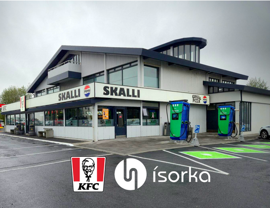 Tvær nýjar hraðhleðslur við KFC og Skalla Selfossi⚡️🍗