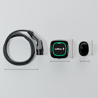 Wallbox Pulsar Plus & uppsetning - Snjallasta heimahleðslustöðin á markaðnum ásamt uppsetningu.
Ýttu hér til að sjá mál vörunar og nánari tæknilegar upplýsingar.
 
Hleðslugeta allt að 22kW (3 fasa)
5m